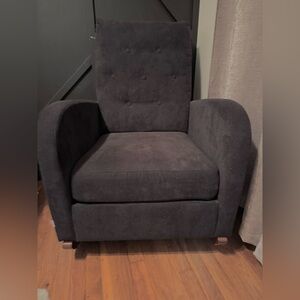 Elegant Black Armchair